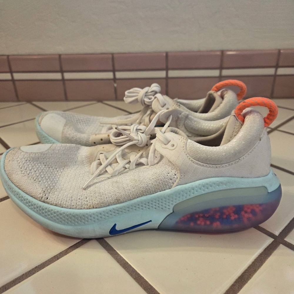 Nike Joyride Dual Run White Sky Blue Orange Running Sneakers CD4365-102
